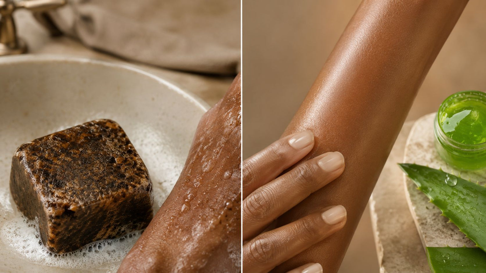 African Black Soap Before and After Results