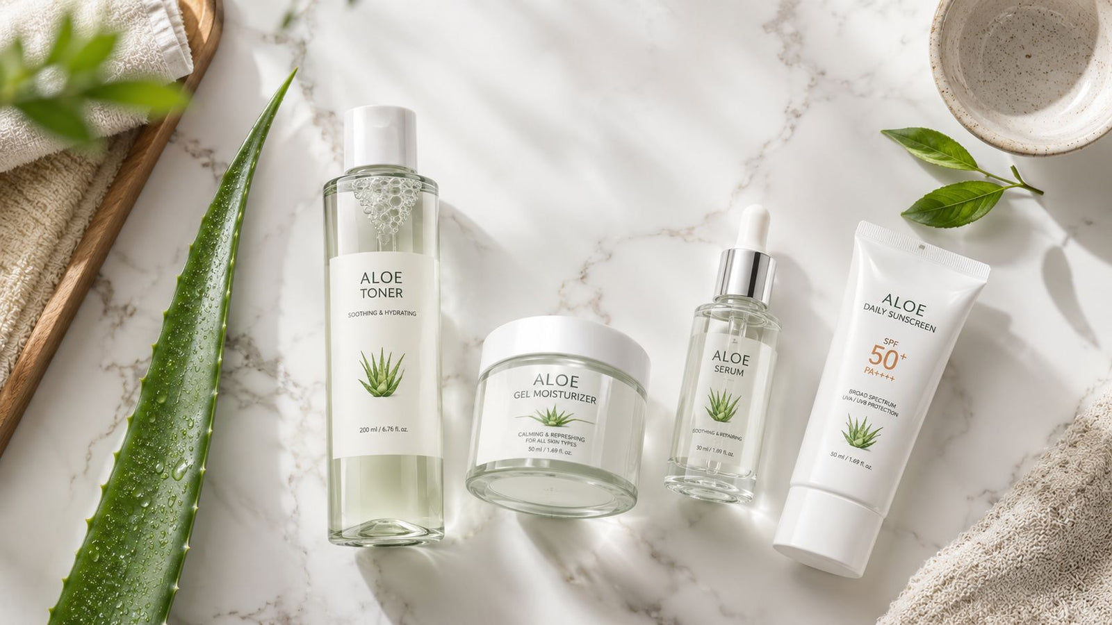 Japanese Skin Care Routine: The Clean Aloe Approach