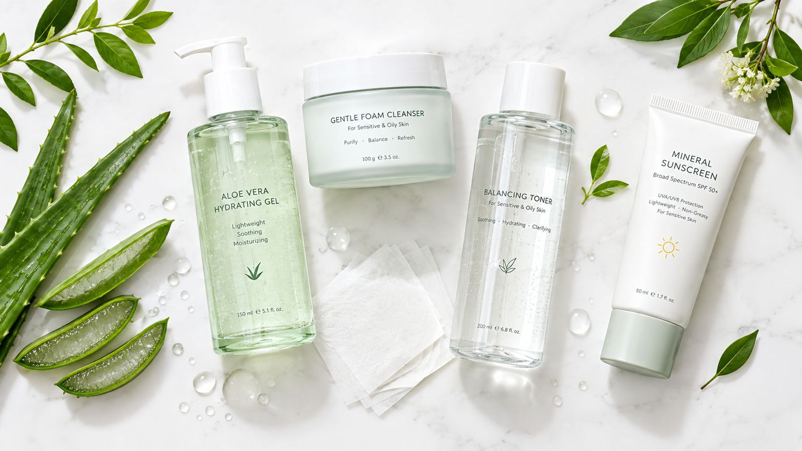 Sensitive Oily Skin Care Routine Guide