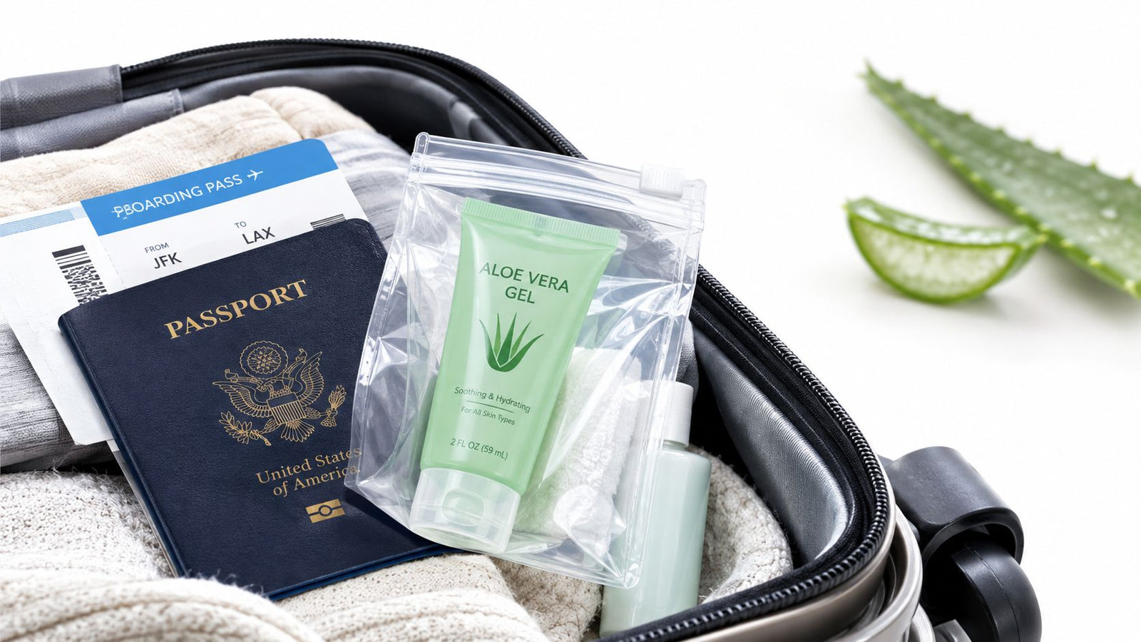 Travel Size Aloe Vera Gel: A Practical Packing Guide