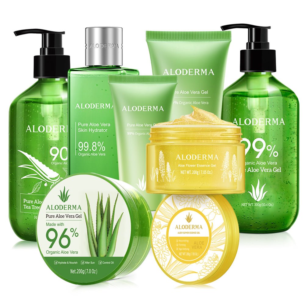 On sale Aloe skincare products