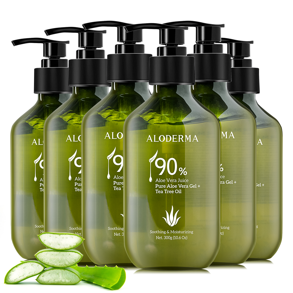 Aloderma Pure Aloe Vera Gel + Tea Tree Oil - ALODERMA