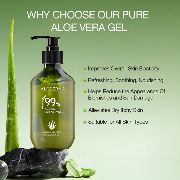 Pure Aloe Vera Gel 300g - ALODERMA