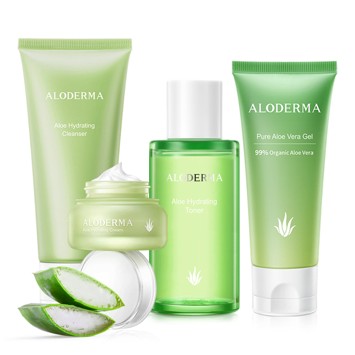 Set hidratante esencial de aloe