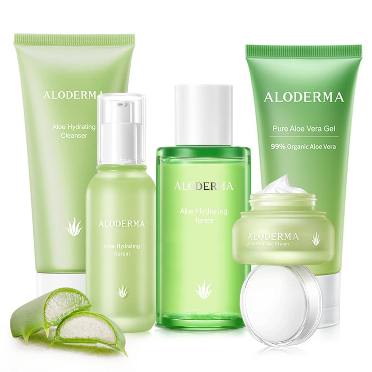 Set hidratante exclusivo de aloe