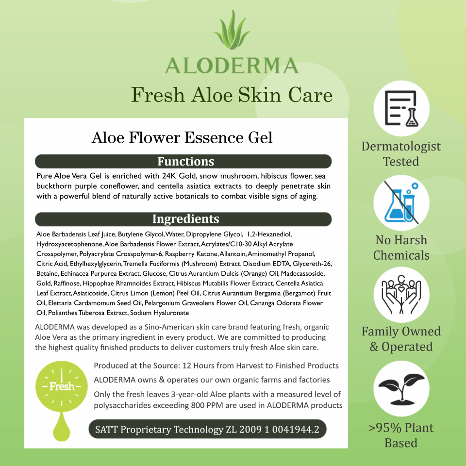 Aloe Flower Essence Gel