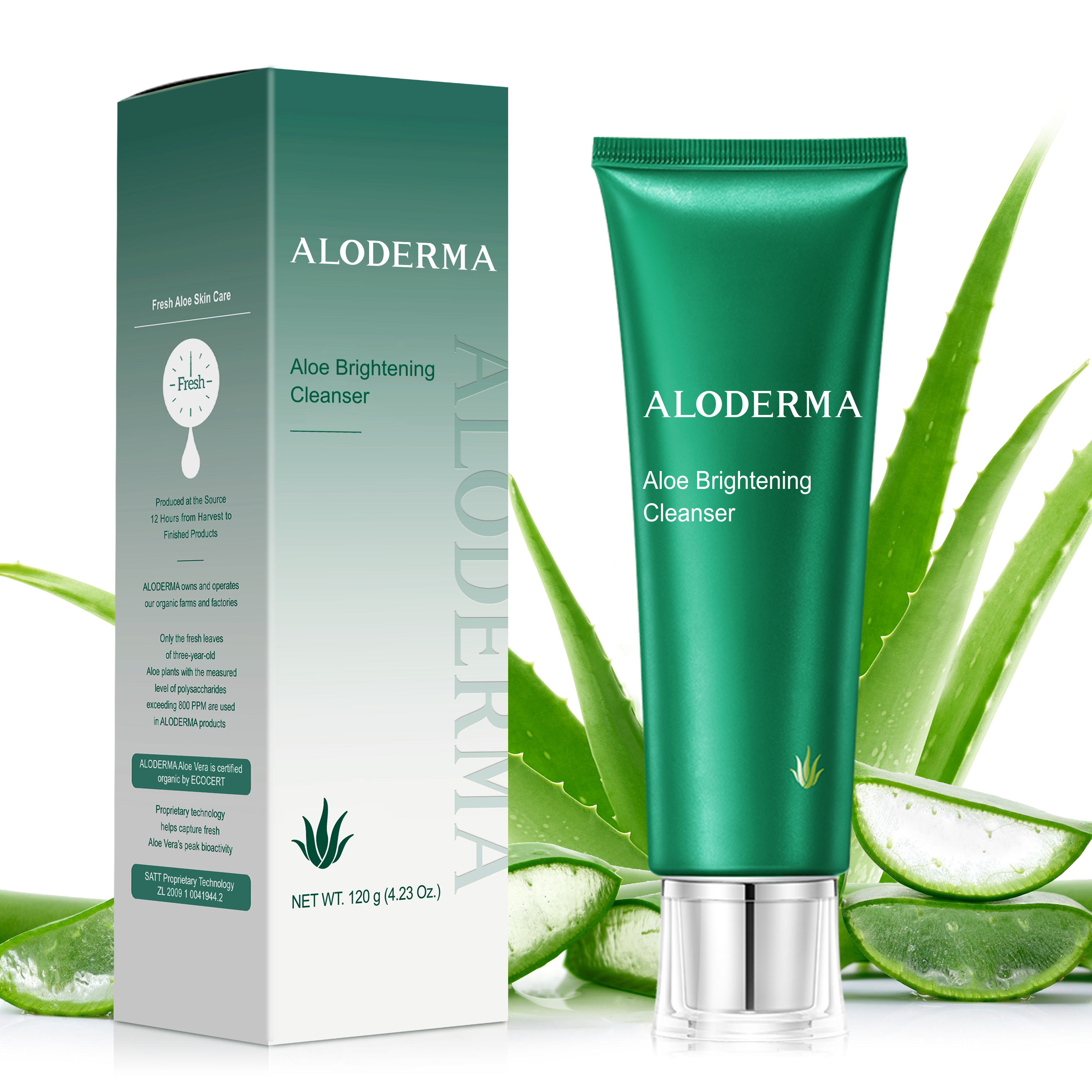 Aloderma Signature Aloe Brightening Set 5-Piece Set