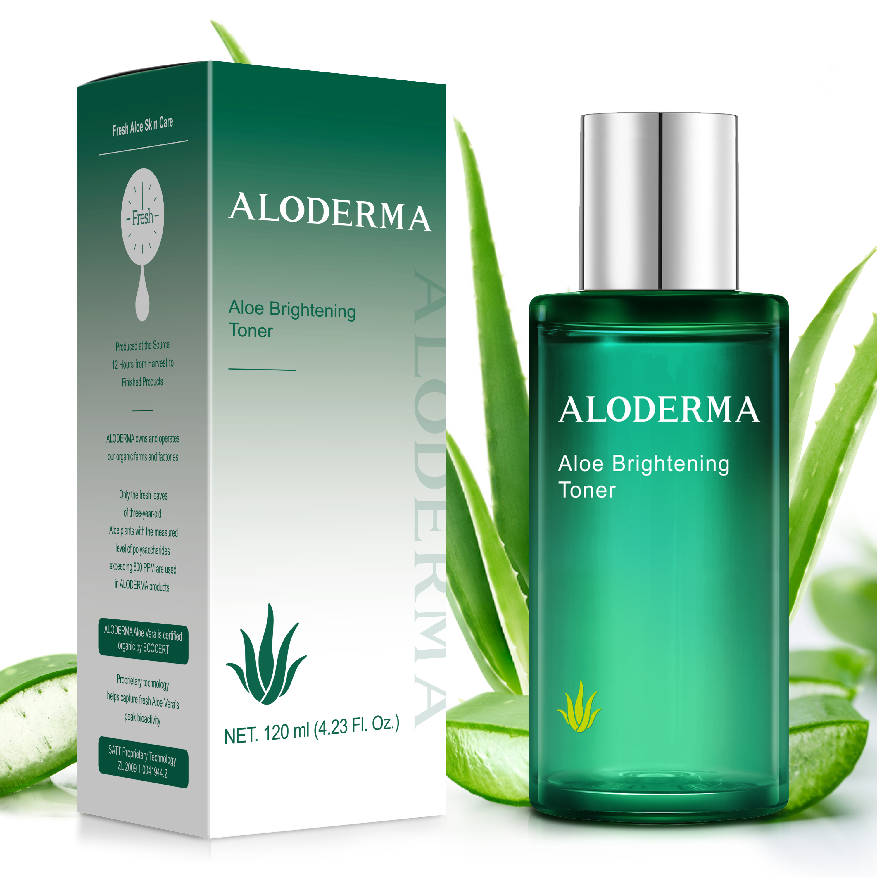 Luxury Aloe Brightening Set - ALODERMA