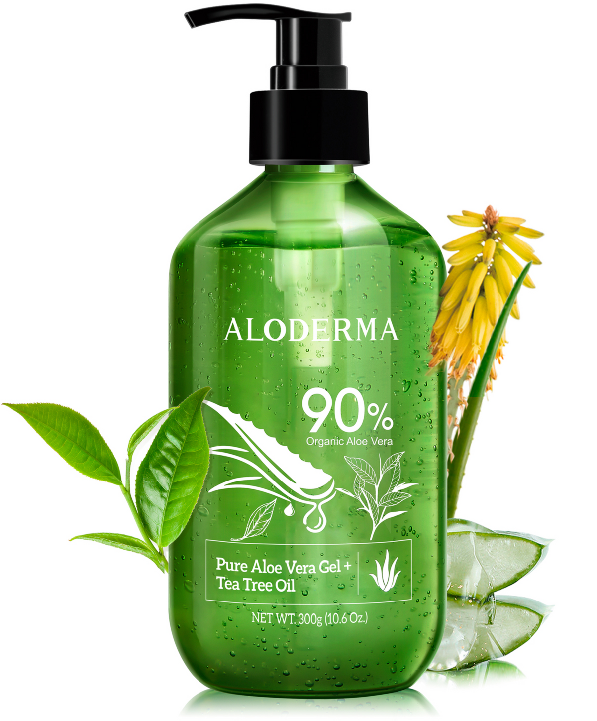 Gel Puro de Aloe Vera + Aceite de Árbol de Té