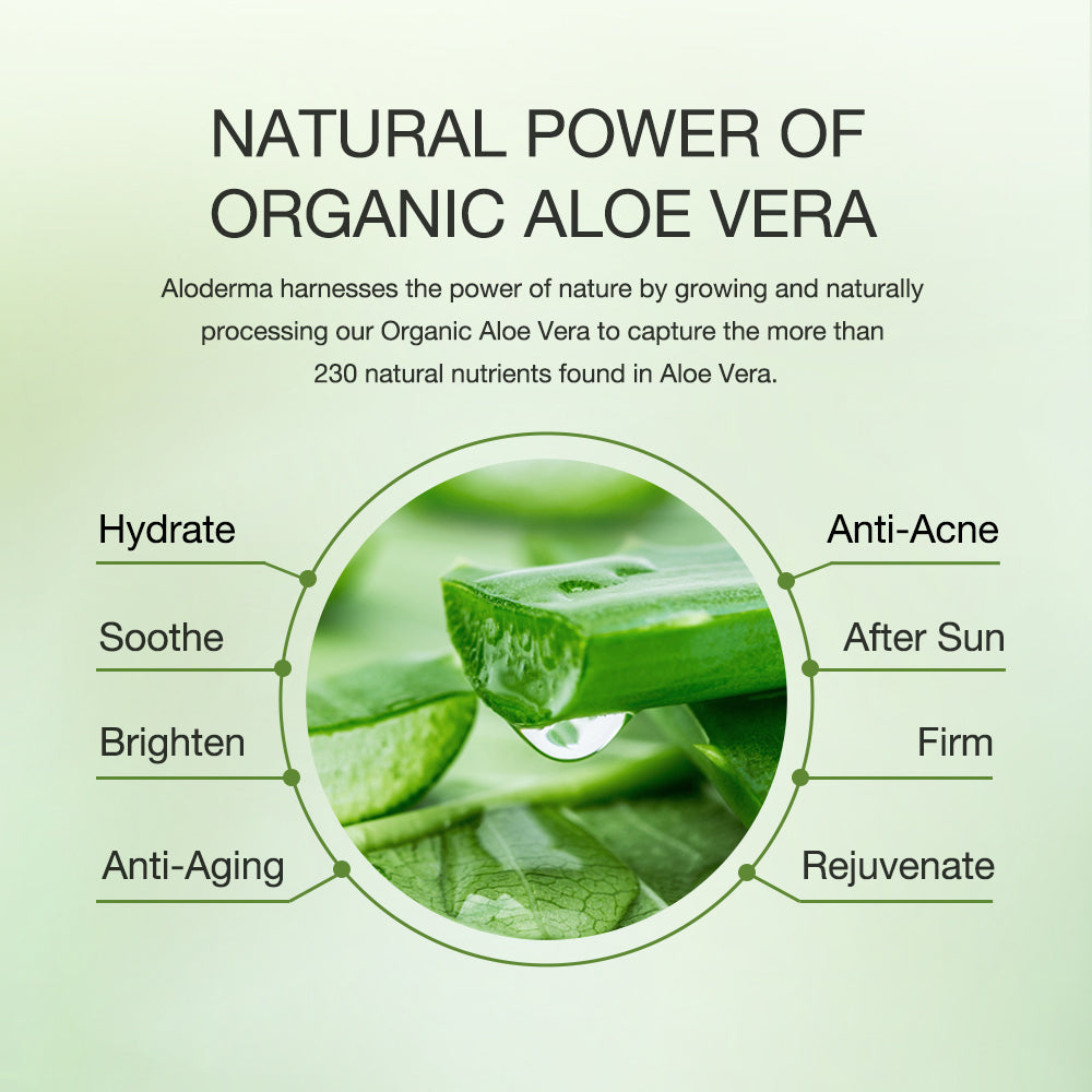 Pure Aloe Vera Gel + Tea Tree Oil