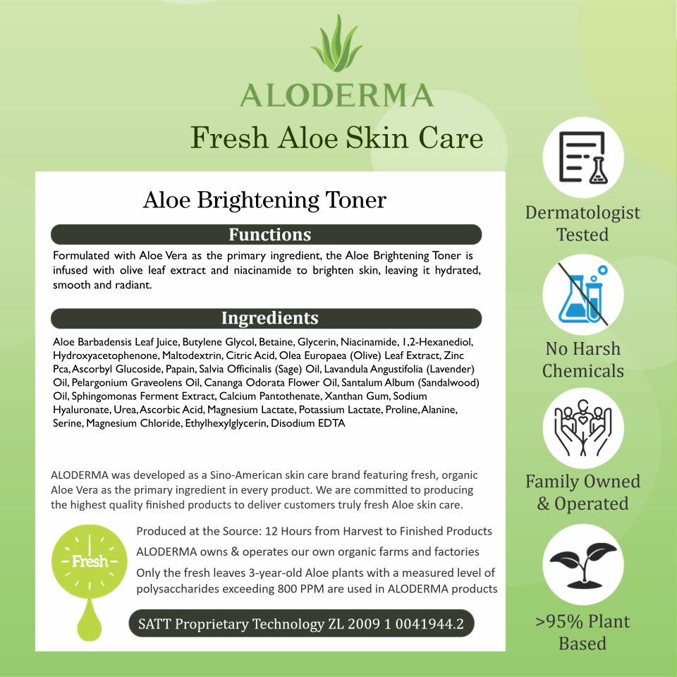 Aloe Brightening Toner