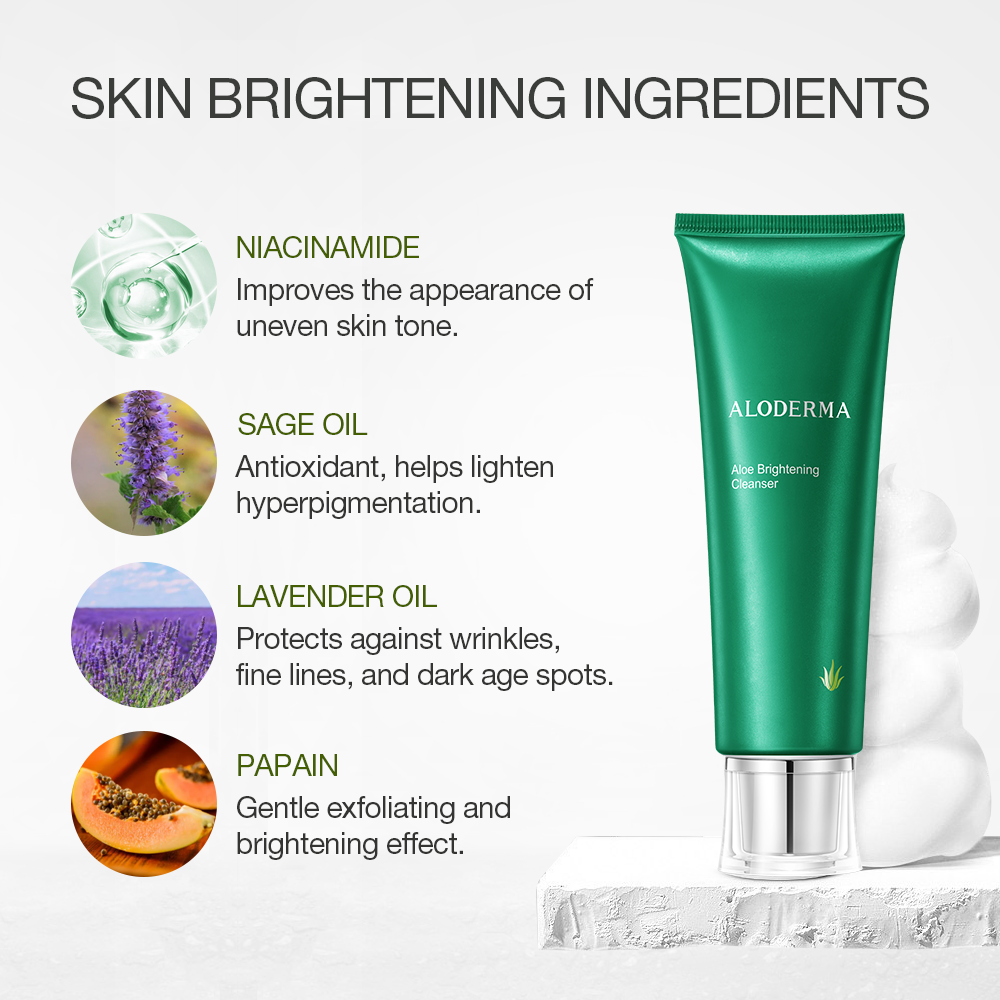 Aloe Brightening Facial Cleanser