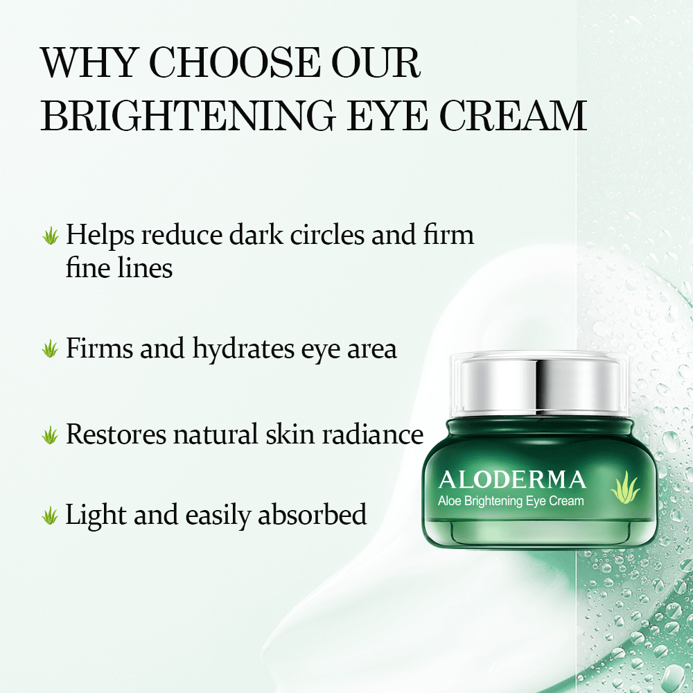 Aloe Brightening Eye Cream - ALODERMA