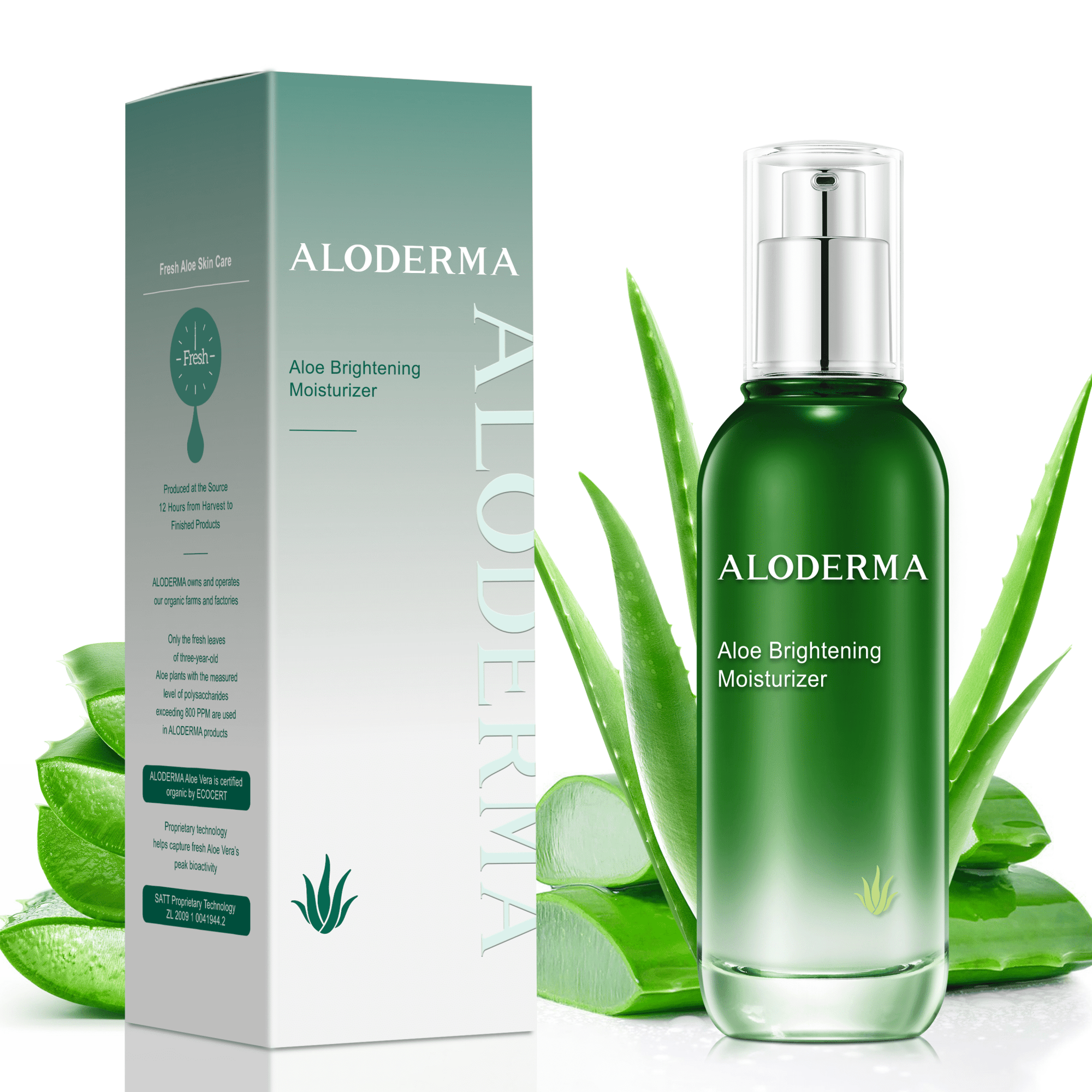 Aloe Brightening Moisturizer - ALODERMA