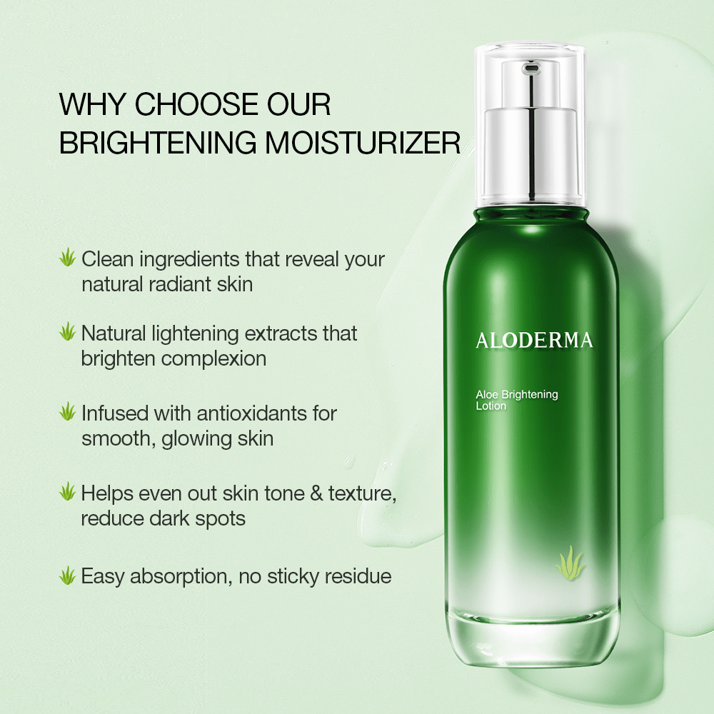 Aloe Brightening Moisturizer - ALODERMA