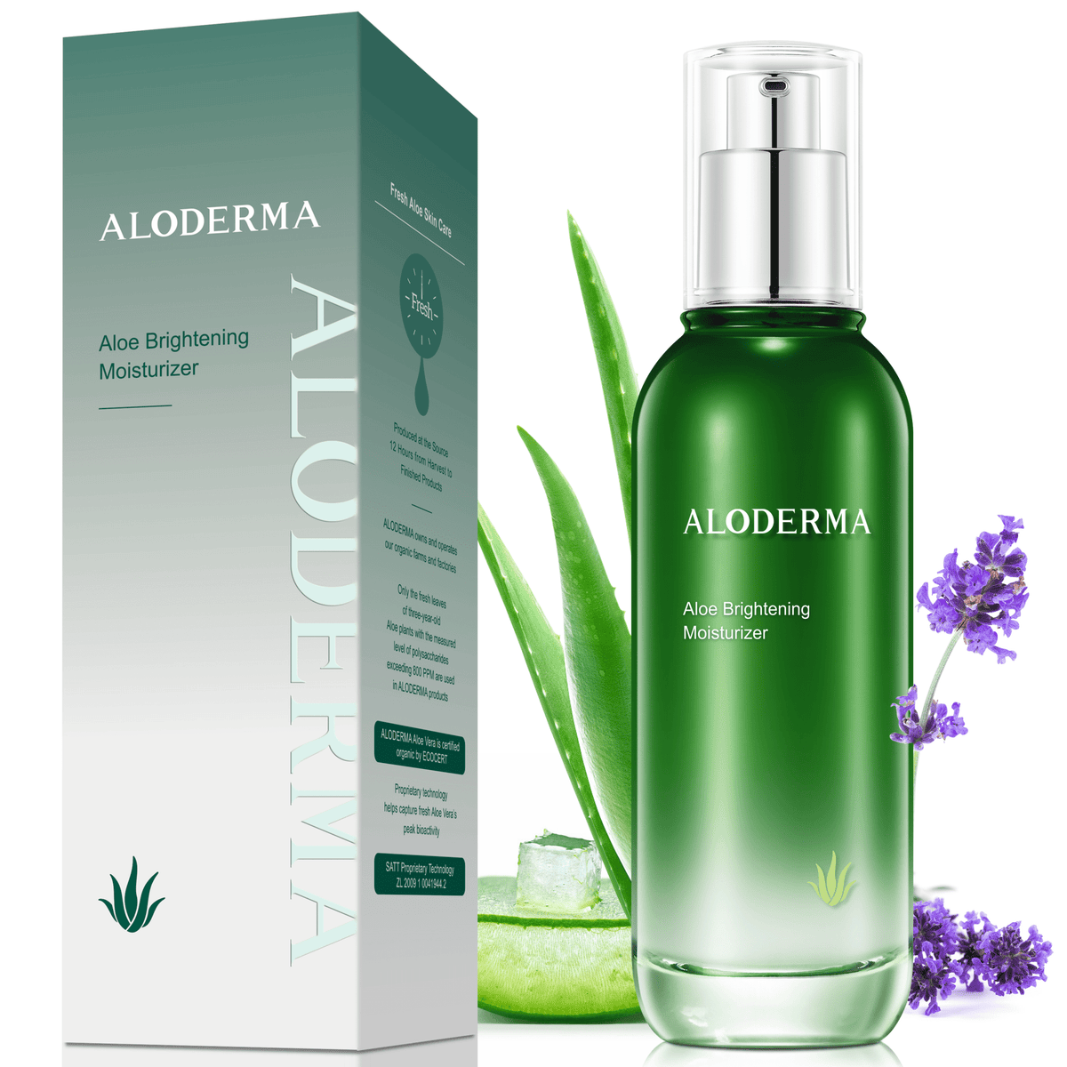 Aloe Brightening Moisturizer - ALODERMA