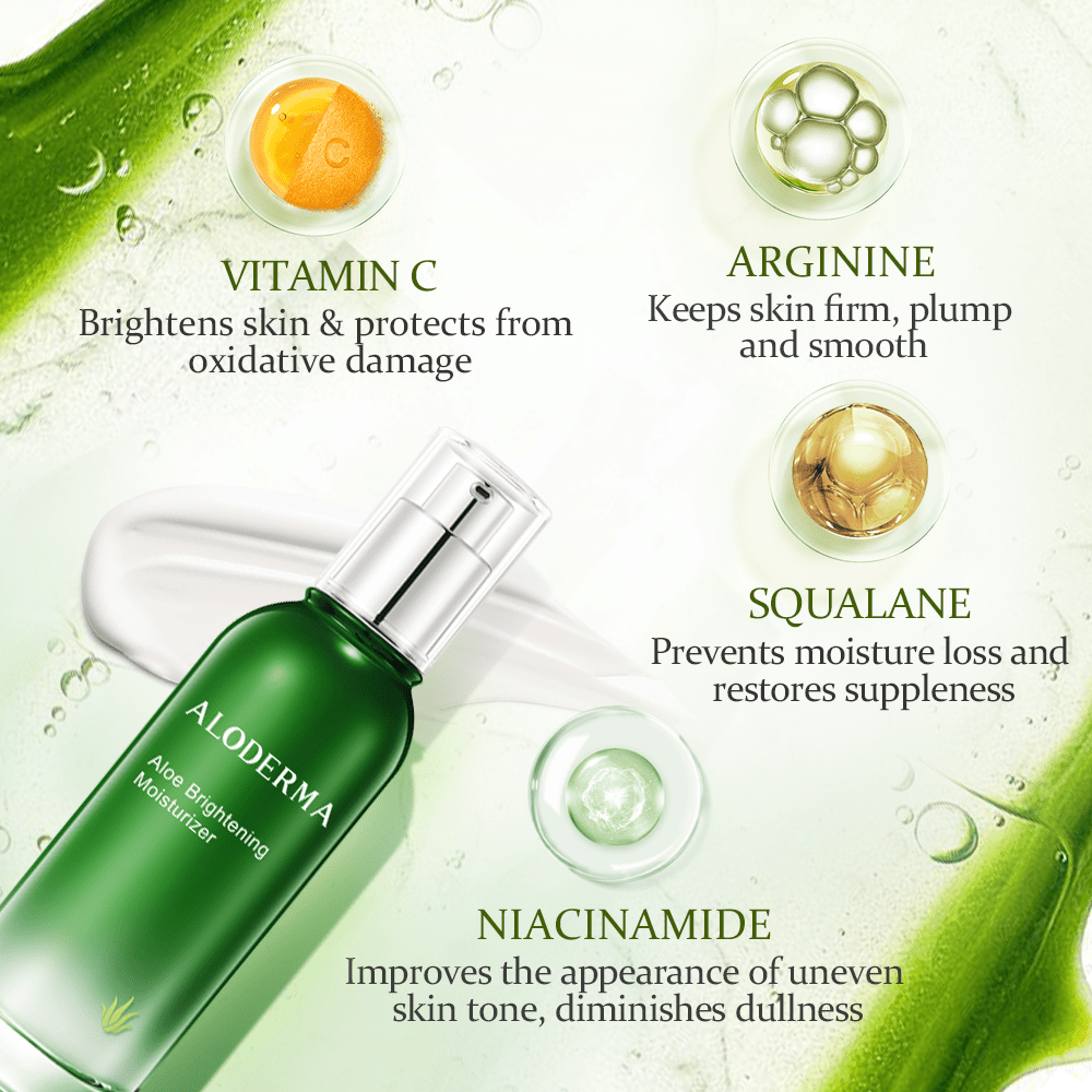 Aloe Brightening Moisturizer - ALODERMA