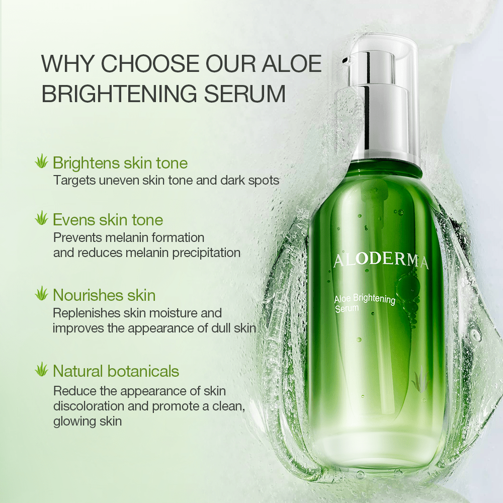 Aloe Brightening Serum - ALODERMA