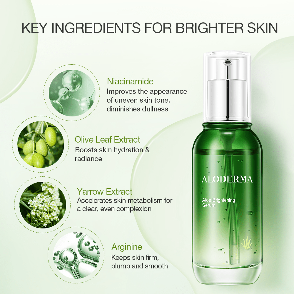 Aloe Brightening Serum - ALODERMA