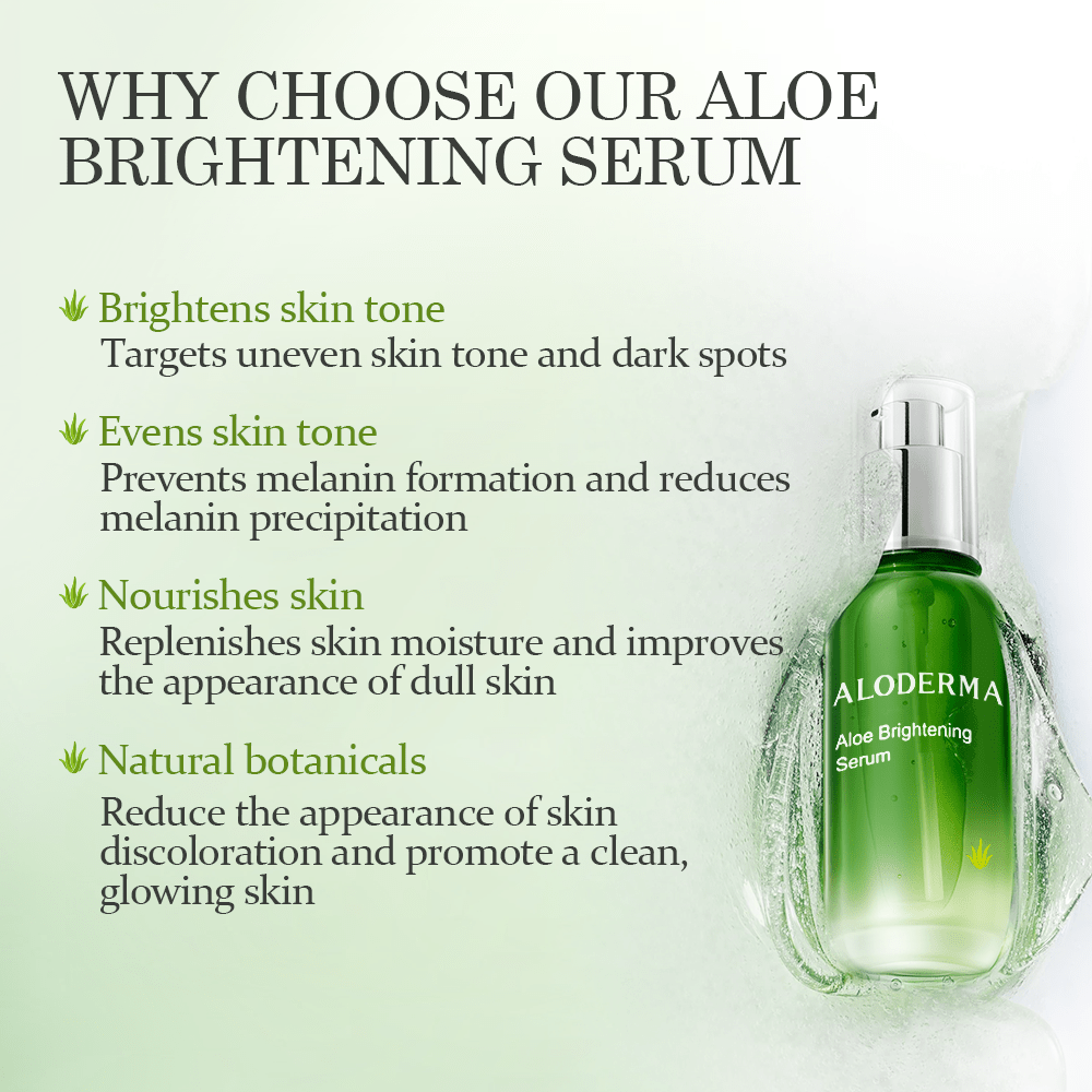 Aloe Brightening Serum - ALODERMA