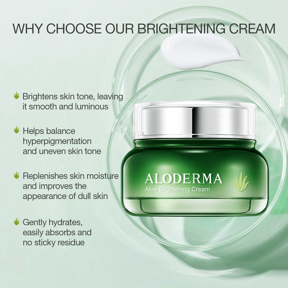 Aloe Brightening Skin Cream - ALODERMA