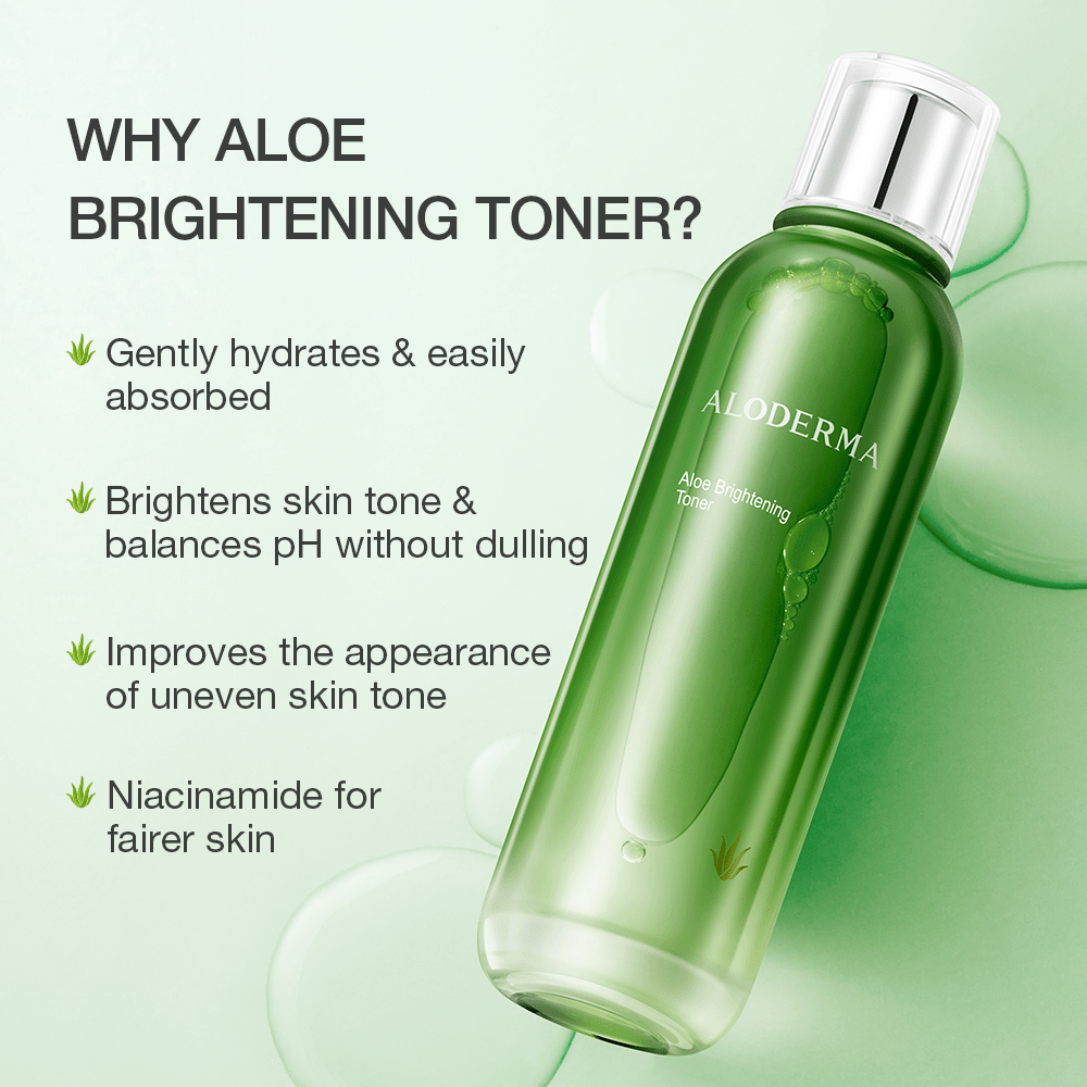 Aloe Brightening Toner - ALODERMA