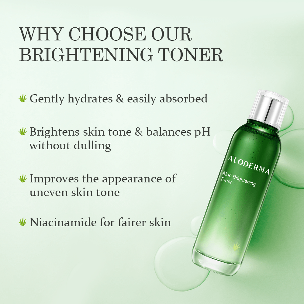 Aloe Brightening Toner - ALODERMA