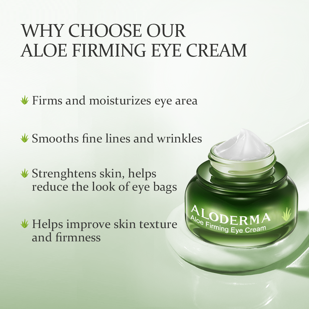 Aloe Firming Eye Cream - *Back in Stock mid-June 2026* - ALODERMA Aloe Firming Eye Cream - *Back in Stock mid-June 2026* - ALODERMA