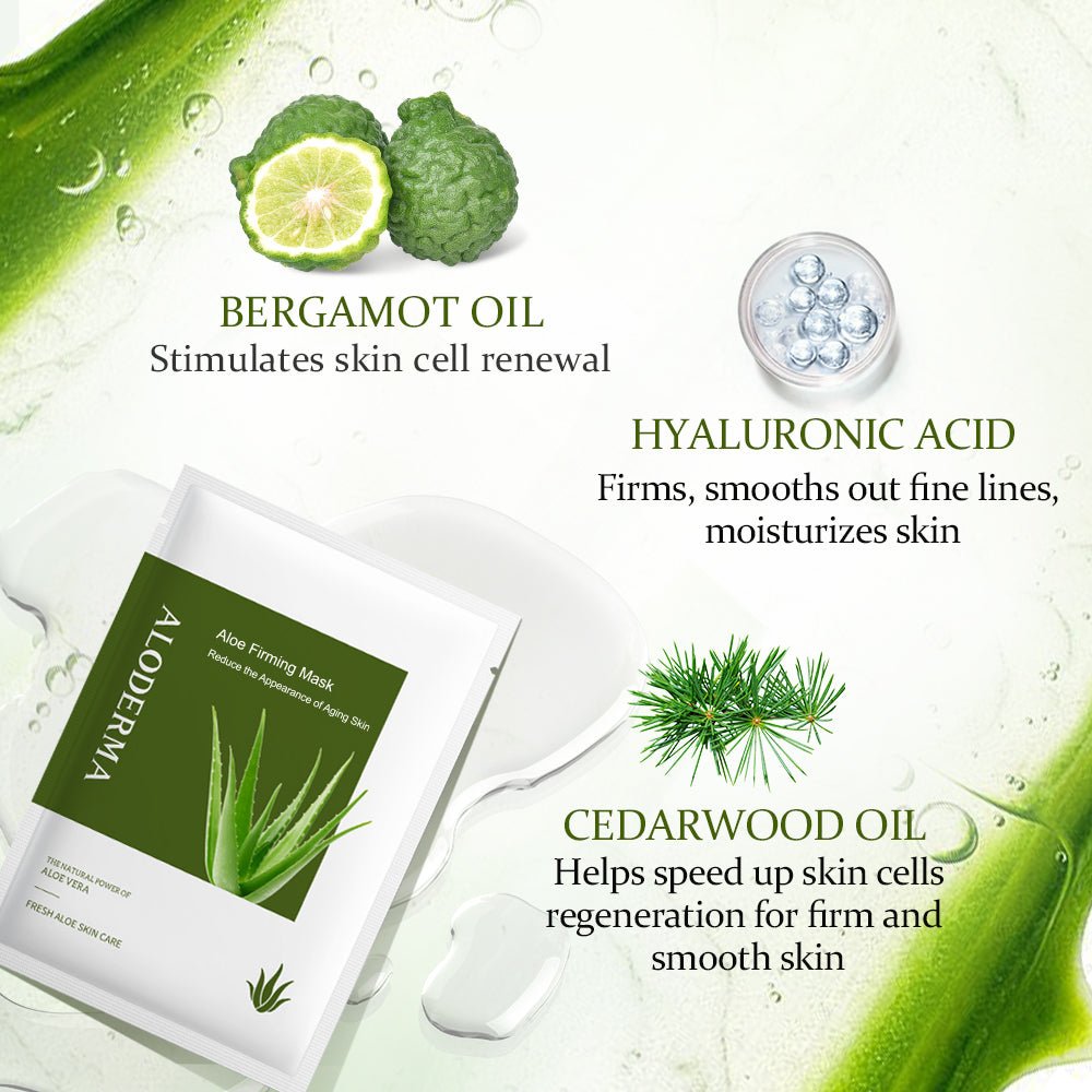 Aloe Firming Mask (Box of 5) - ALODERMA