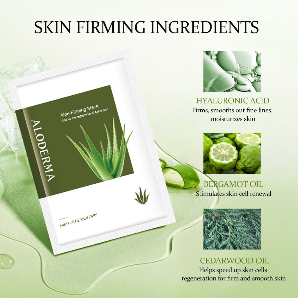 Aloe Firming Mask (Box of 5) - ALODERMA