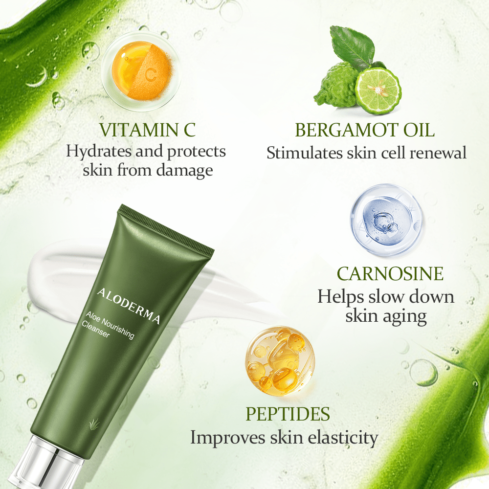 Aloe Firming &amp; Nourishing Facial Cleanser - ALODERMA