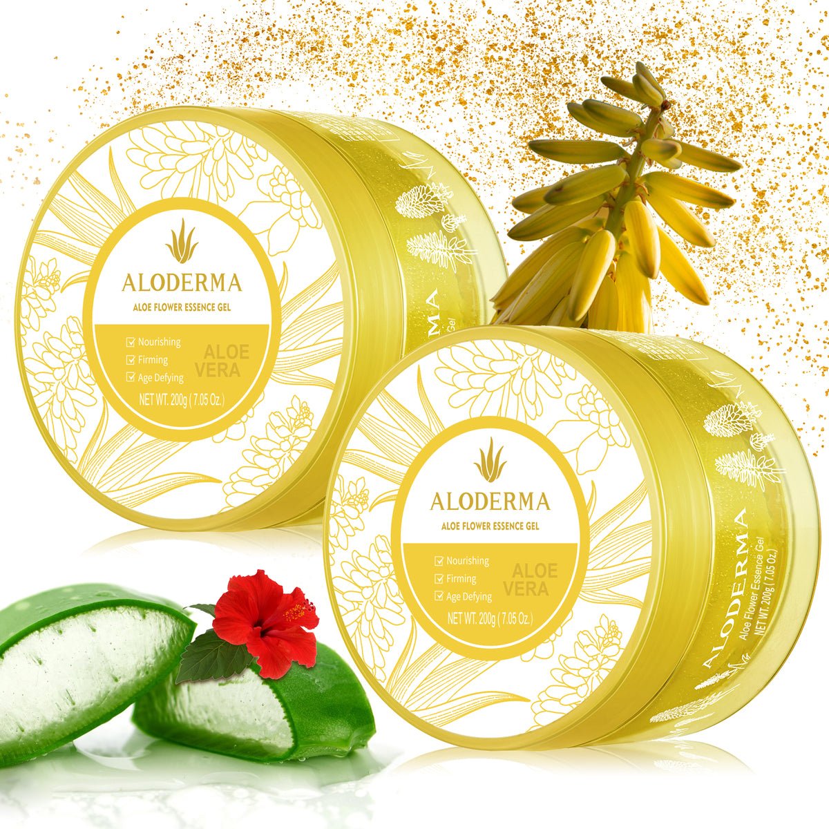 Aloe Flower Essence Gel - ALODERMA