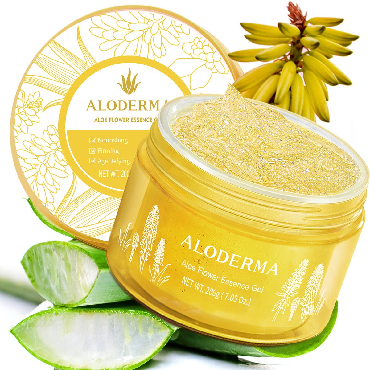 Aloe Flower Essence Gel - ALODERMA