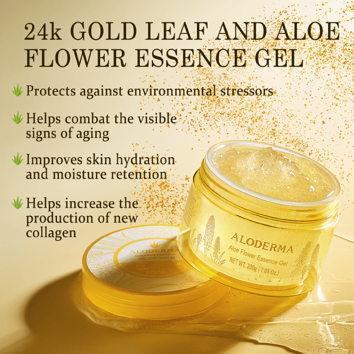 Aloe Flower Essence Gel - ALODERMA