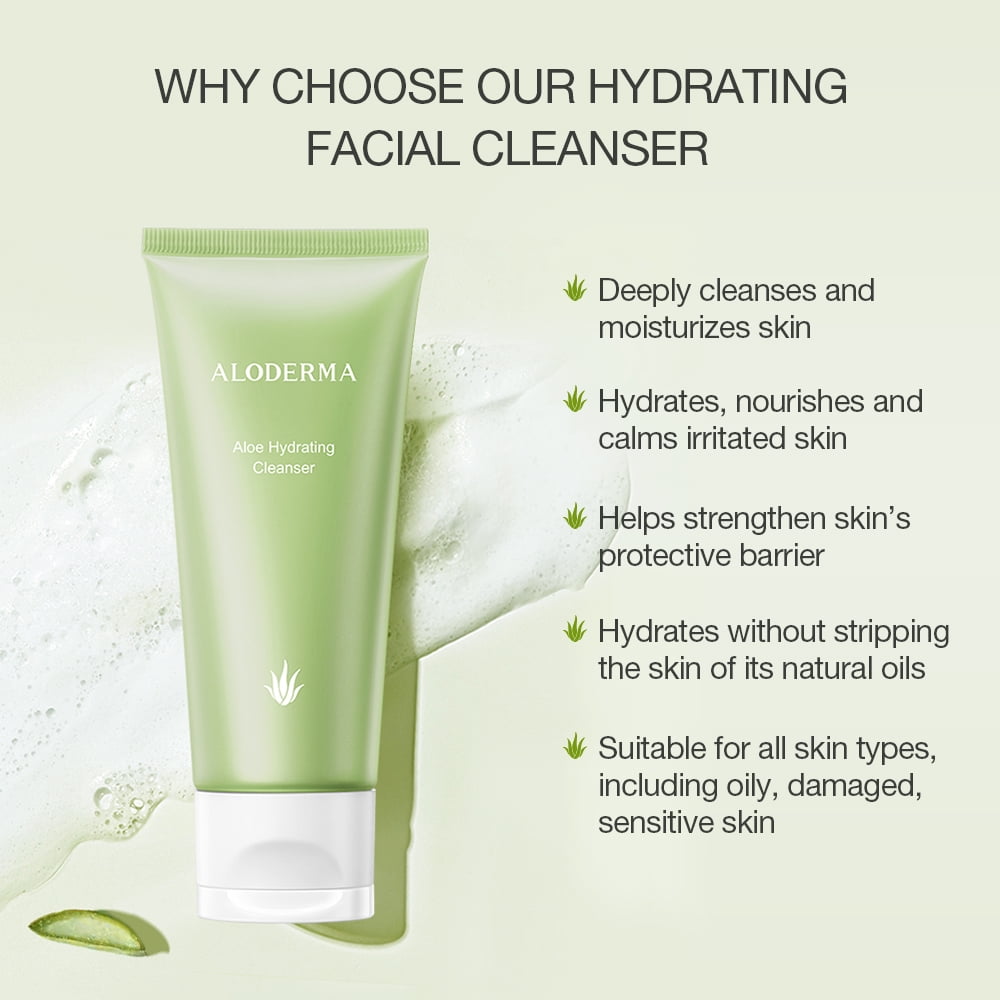 Aloe Hydrating Cleanser - ALODERMA