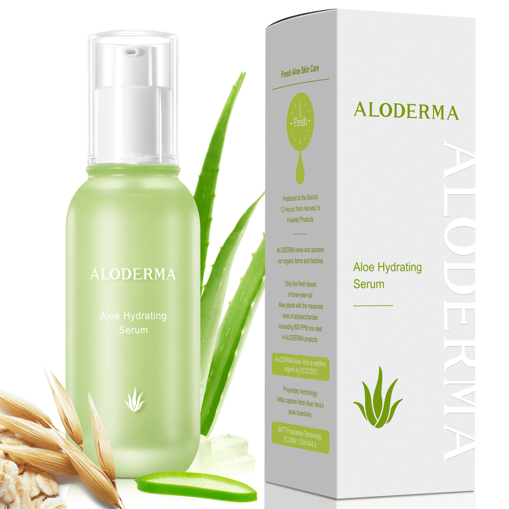 Aloe Hydrating Serum - ALODERMA