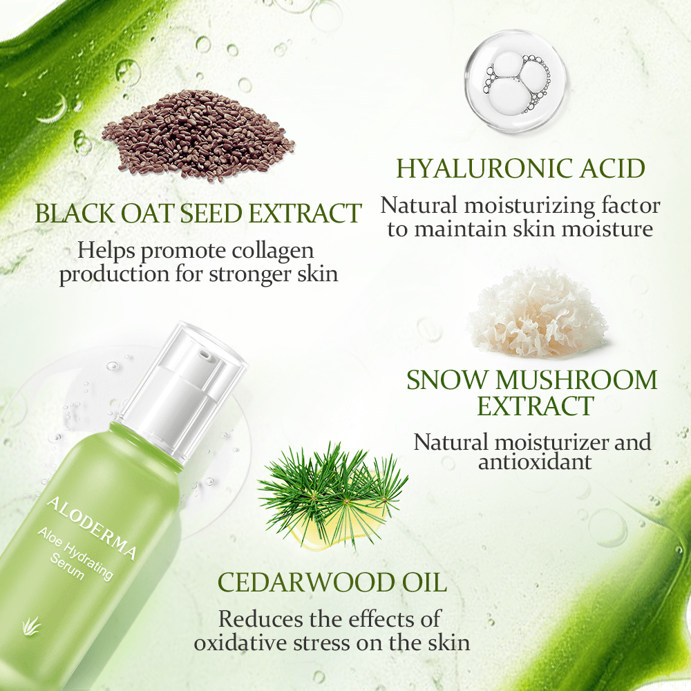 Aloe Hydrating Serum - ALODERMA