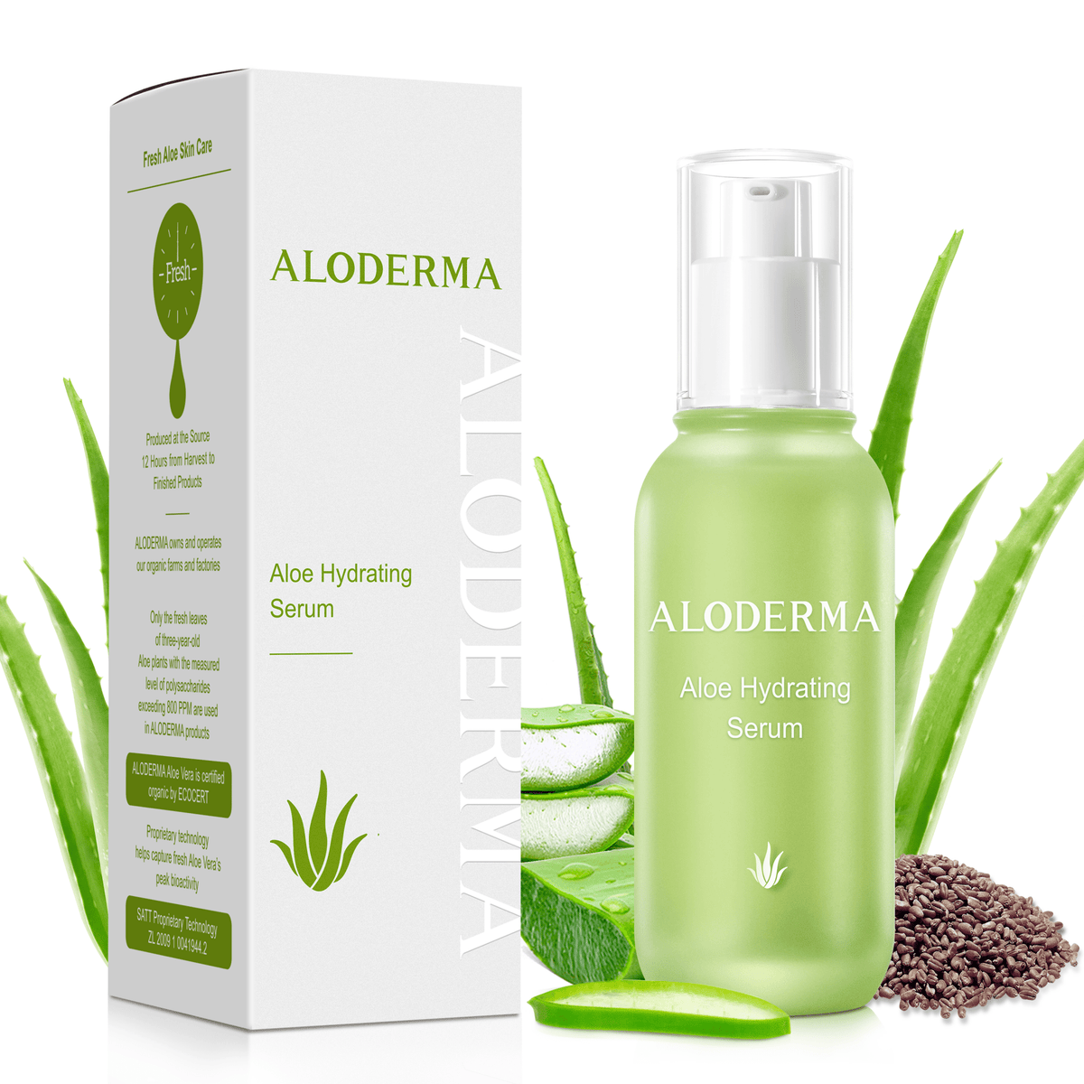 Aloe Hydrating Serum - ALODERMA