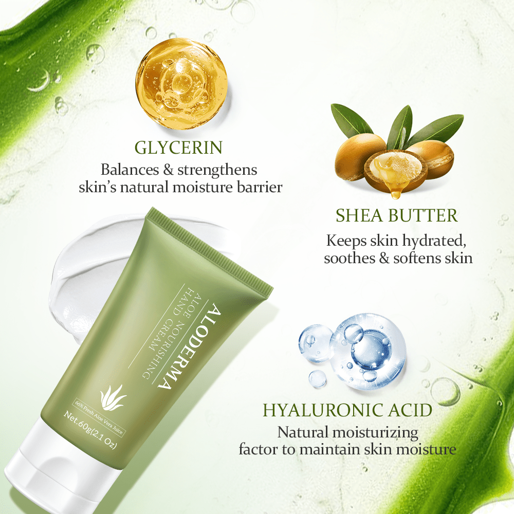 Aloe Nourishing Hand Cream - ALODERMA