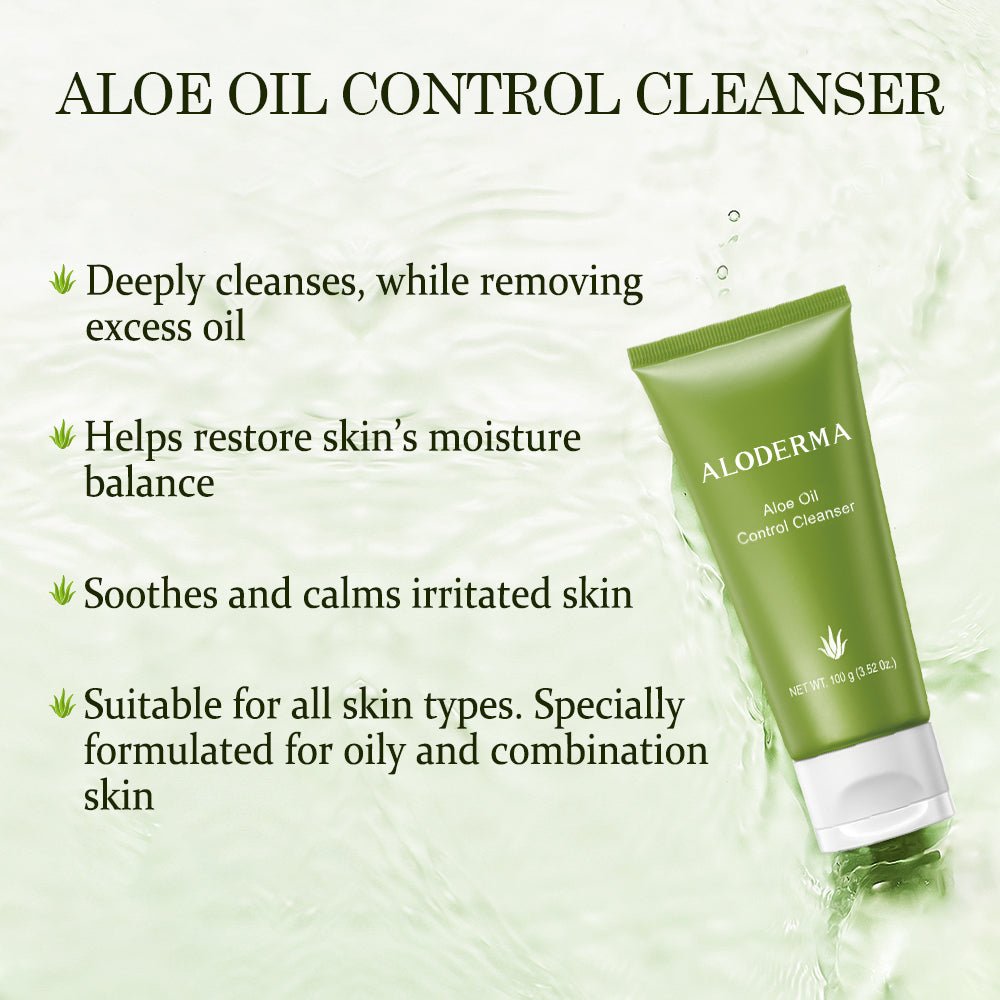 Aloe Oil Controlling Cleanser - ALODERMA