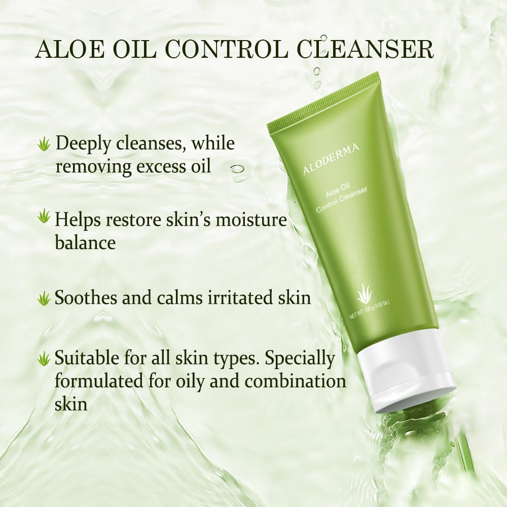 Aloe Oil Controlling Cleanser - ALODERMA