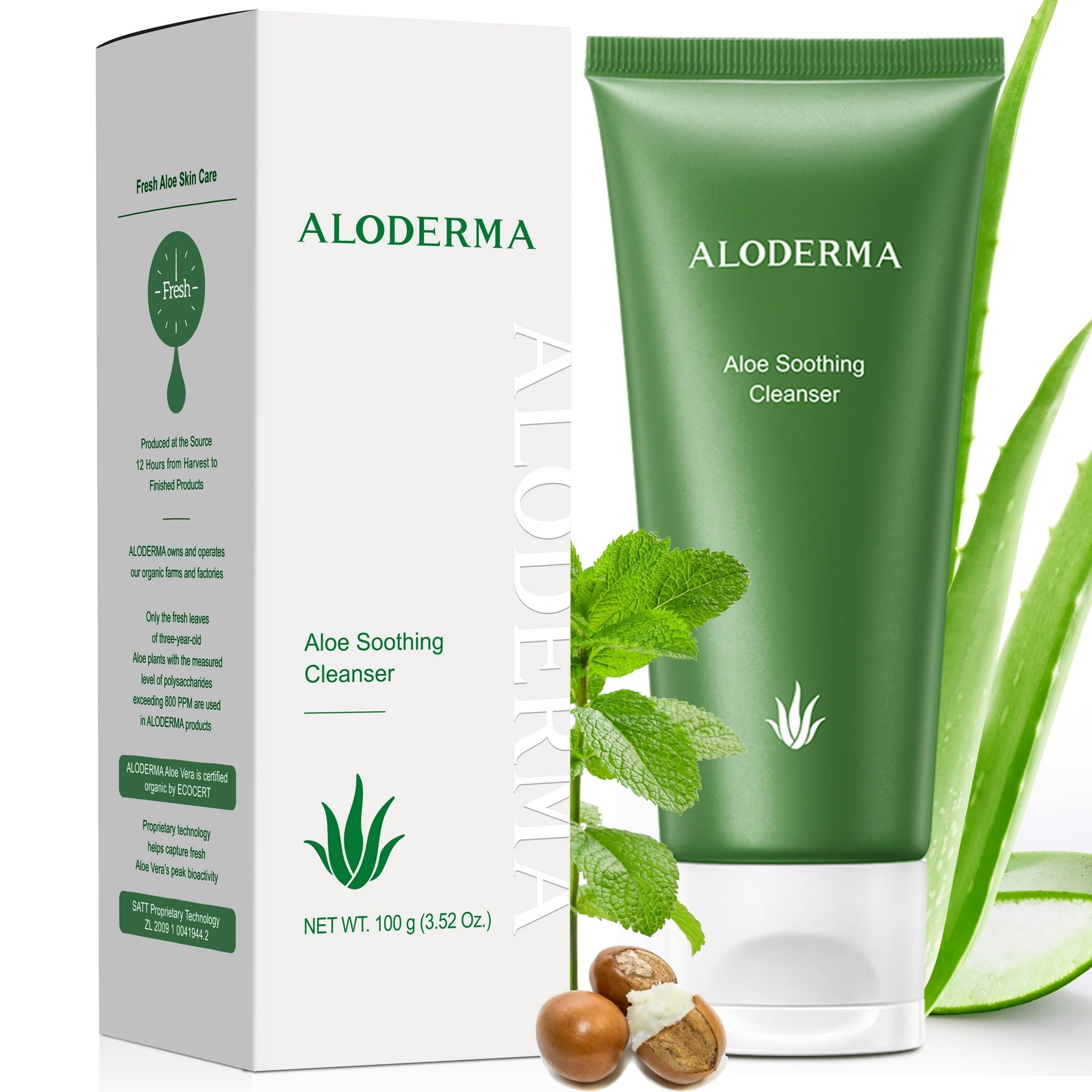 Aloe Soothing & Moisturizing Cleanser - ALODERMA