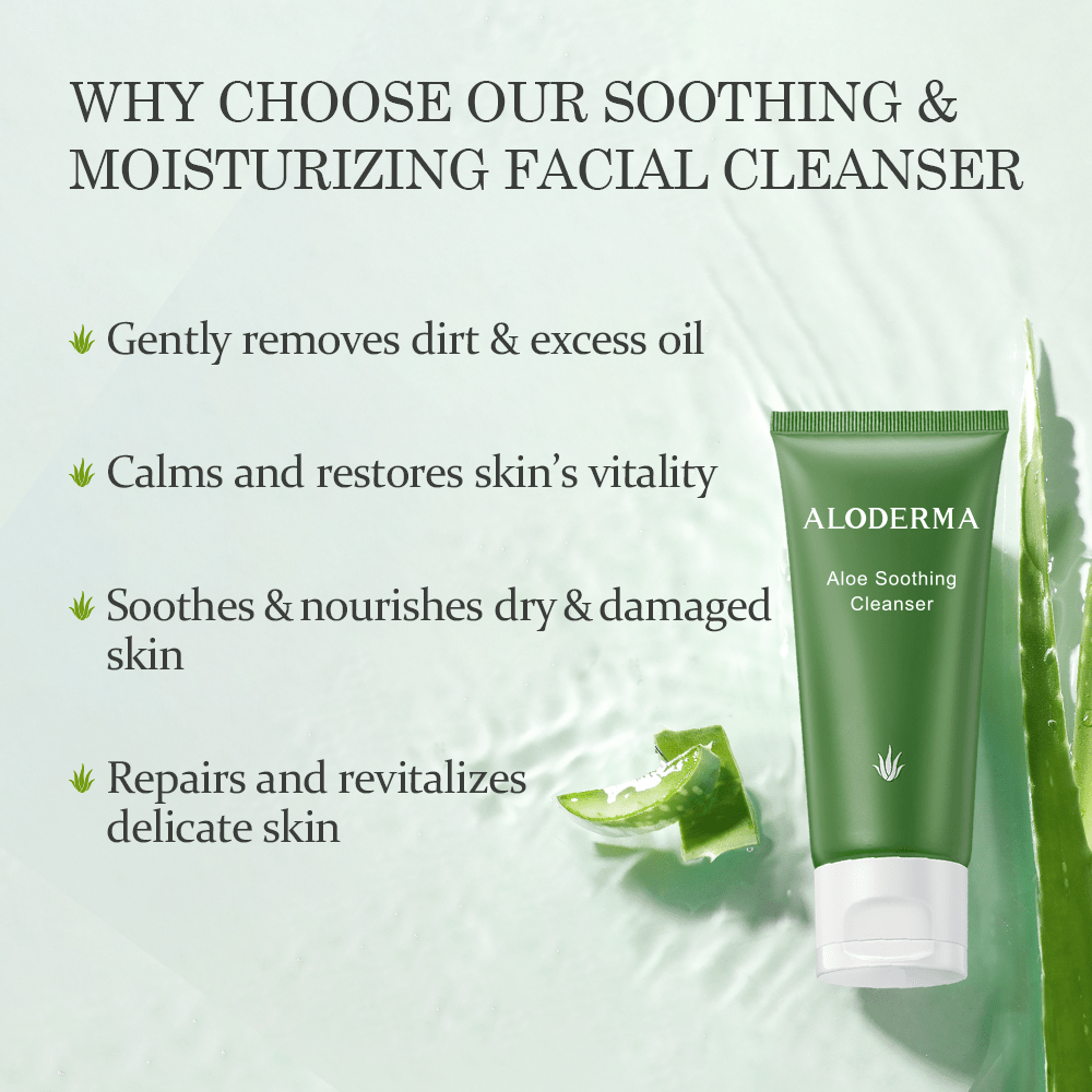 Aloe Soothing &amp; Moisturizing Cleanser - ALODERMA