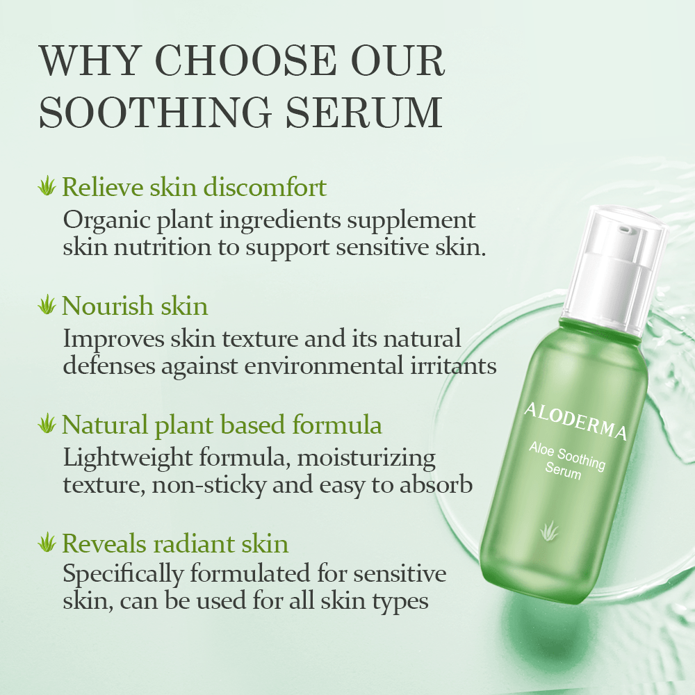 Aloe Soothing Serum - ALODERMA