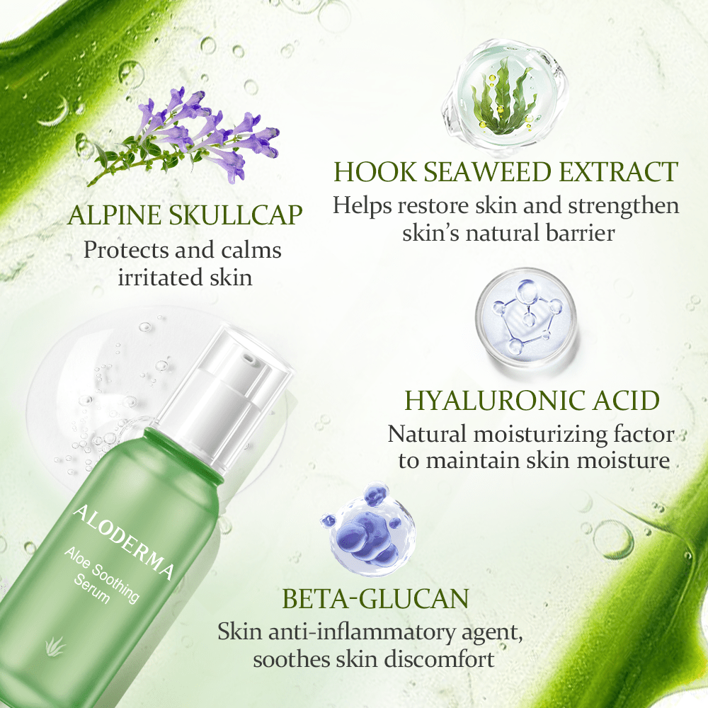 Aloe Soothing Serum - ALODERMA