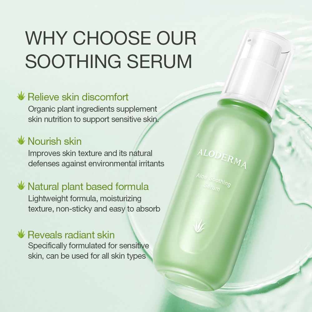 Aloe Soothing Serum - ALODERMA