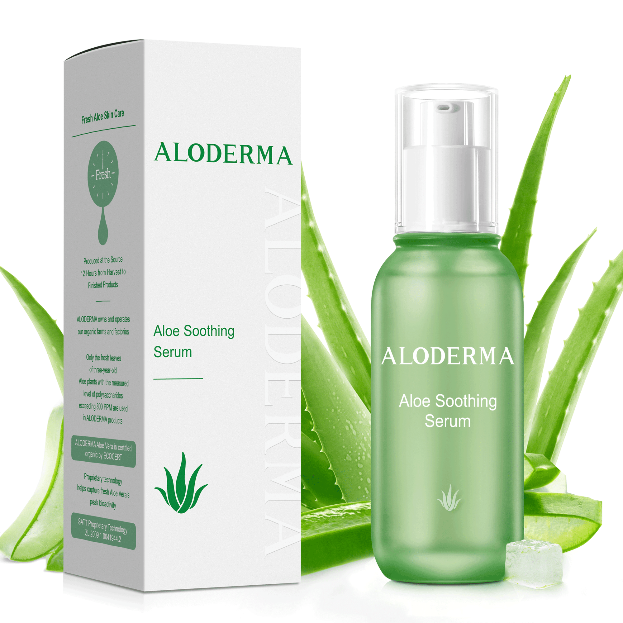 Aloe Soothing Serum - ALODERMA