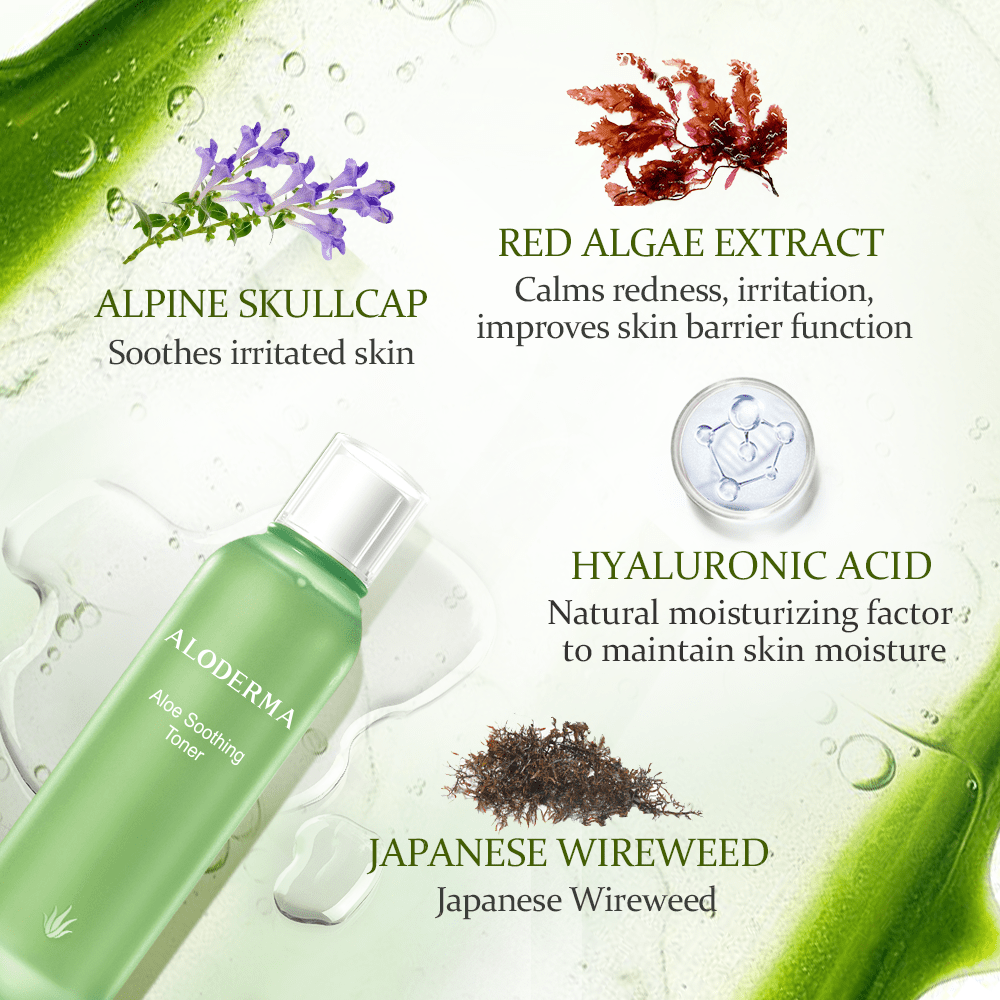 Aloe Soothing Toner - ALODERMA