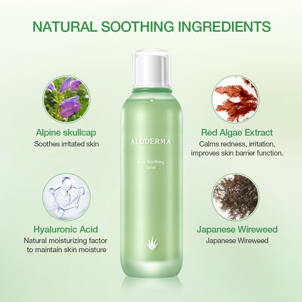 Aloe Soothing Toner - ALODERMA