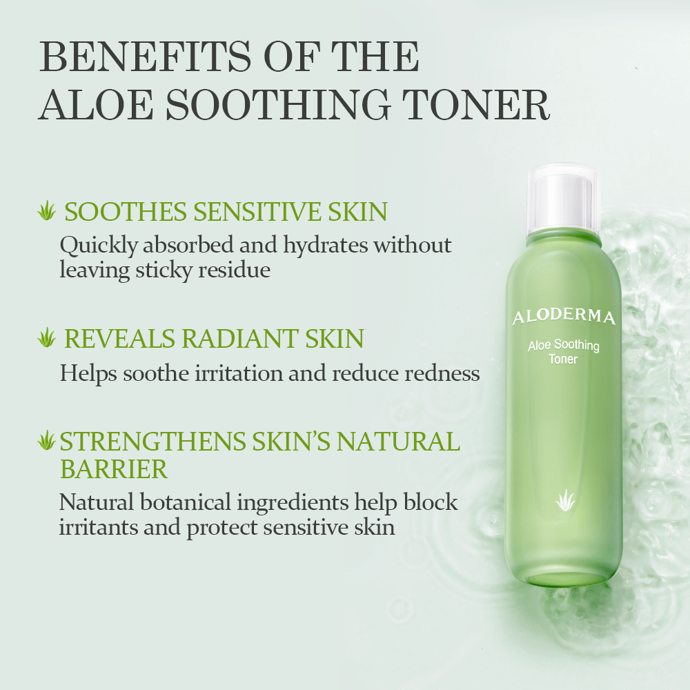 Aloe Soothing Toner - ALODERMA